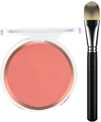 tanvi27 Best combo face make up blusher palette with make up brush(2 Items in the set)