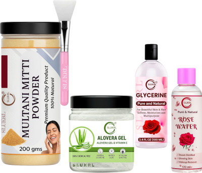 slukrl Combo Face Pack 10050(5 Items in the set)