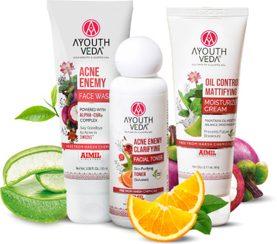 Ayouthveda Anti-Acne Gift Pack(4 Items in the set)