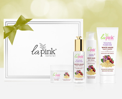 La Pink Young Forever Luminous Complexion Gift Box(4 Items in the set)