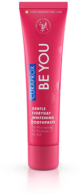 Curaprox Gentle Everyday Whitening Toothpaste (Persimmon) 60ml x Pack of 1 Toothpaste(60 ml)