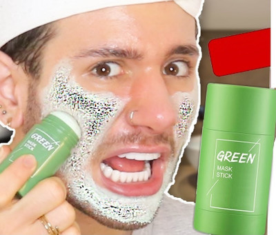 Arcanuy Green Tea Cleansing Mask Stick for Face  Face Shaping Mask
