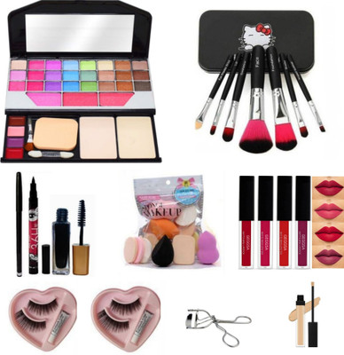 Geggsa Professional Face Makeup Combo Kit AAAF12(11 Items in the set)