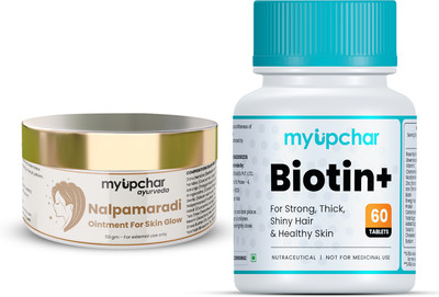 myUpchar Biotin Infused Skin Solution (Nalpamaradi+Biotin+ Capsule)(2 Items in the set)