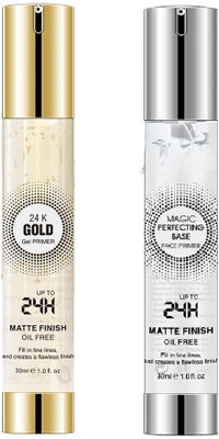 Yuency 24k GOLD + SILVER Gel Face Primer(2 Items in the set)