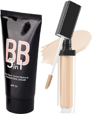 Arcanuy HD.High-Definition Concealer & Water proof cream foundation(2 Items in the set)