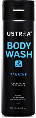 USTRAA Body Wash – Taurine – Menthol Cooling & Energizing Freshness  (250 Ml) For Rs. 70 @ 77 %