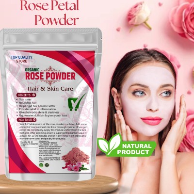 Top Quality Store Rose Petal Face Pack Powder For Glowing face powder(100 g)