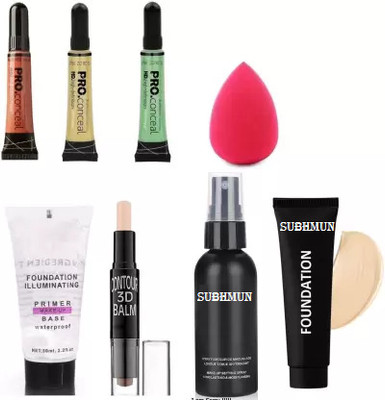 SUBHMUN REVOLUTIONARY MAKEUP 3D BALM STICK(8 Items in the set)