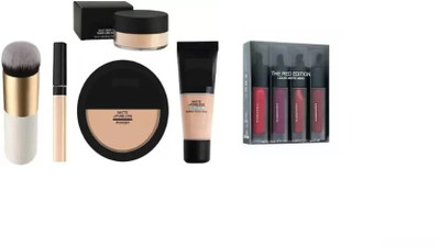 toroka New Light Weight Pack of 6 Makeup Combo Kit For Women With 4in1 Lipstick(6 Items in the set)