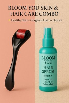 BLOOM YOU Advanced Hair Nourishment Set – Serum & Roller(2 Items in the set)