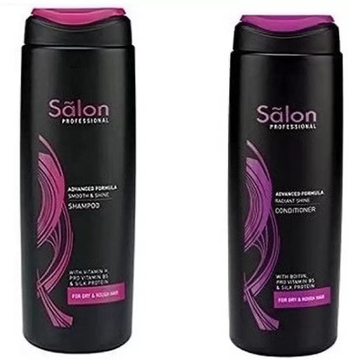 Rastic Assure SALON PROFESSIONAL SMOOTH & SHINE SHAMPOO + CONDITIONER 2X200ML(2 Items in the set)