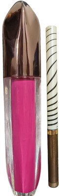 Luipui BEAUTIFUL PINK LIPSTICK AND BROWN EYE LINER COMBO(1 Items in the set)