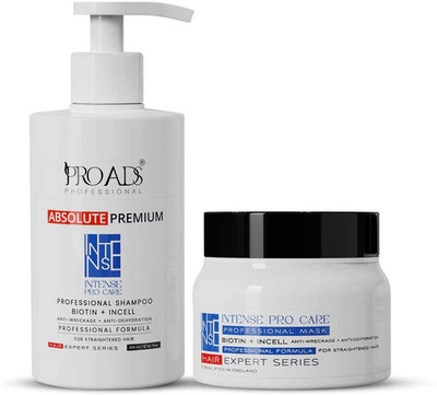 PRO ADS Absolute Premium Intense Pro Care Shampoo and Hair Mask Combo(2 Items in the set)