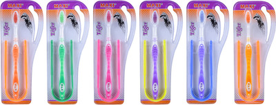 Maxi Toothbrush & Tongue Cleaner-Oral Hygiene(6 Items in the set)