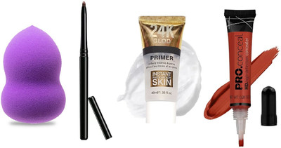 Neycare long lasting new makeup combo set perfect pack of 4(4 Items in the set)