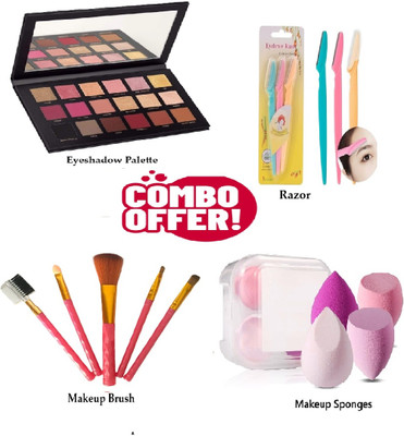 Colorstock GRWM Makeup Combo kit for women (Pack of 4)(4 Items in the set)