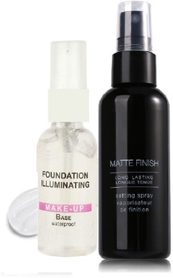 MYEONG Smothering Moisturizing Pre Makeup Base Primer & Makeup Fixer Spray Combo Kit(2 Items in the set)
