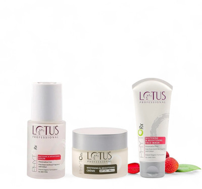 Lotus Professional PhytoRX Whitening & Brightening Creme SPF25 PA+++ Serum With Facewash(3 Items in the set)