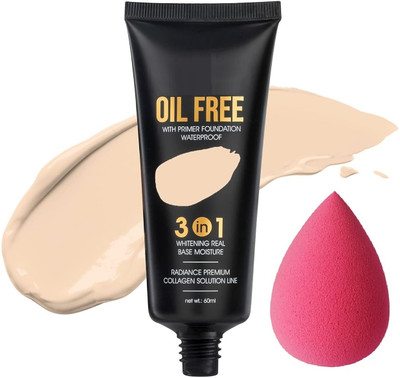 Arcanuy New Face Makeup Combo Set For Women BB cream and make up sponge(2 Items in the set)