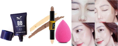 BLUEMERMAID NEW MAKEUP COMBO KIT FOR MAKEUP MATTE FINISH(3 Items in the set)