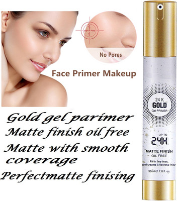 GABBU OLD Primer 24 Hour Matte Finish Oil Free Magic Perfecting Base Primer  - 30 ml(Transparent)
