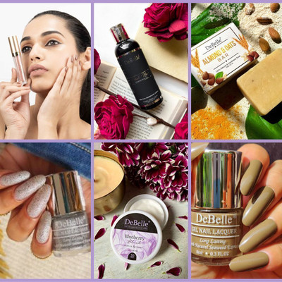 DeBelle Bath & Beauty Essentials Self Care Gift Set(6 Items in the set)