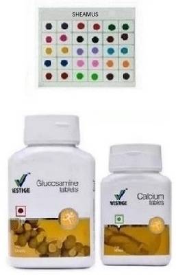 Sheamus VESTIGE GLUCOSAMINE 100 tablets & Calcium + Bindi (2 Items in the set)