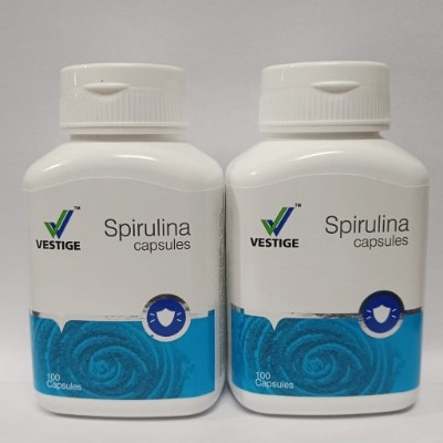 Vestige spirulina capsule 2 pack of 2 *(1 Items in the set)