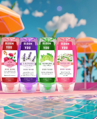 BLOOM YOU ScentDew 4X Shower Delight(4 x 100 ml)