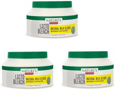 Nature's Essence Lacto Bleach 60gm (Pack of 3) 60gm EACH(3 Items in the set)