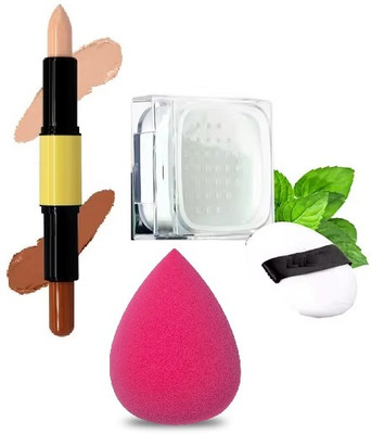 nn mini makeup combo set natural look super stay pack of 3(3 Items in the set)