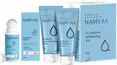Namyaa Underarm Pigmentation Kit-Underarm whitening kit with Underarm Roll On(2 Items in the set)