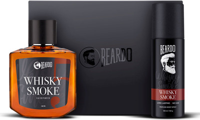 BEARDO Whisky Smoke Exclusive Collection EDP + Perfume Deo Spray(2 Items in the set)