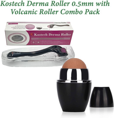 Kostech Derma Roller 0.5mm with Volcanic Roller(1 Items in the set)