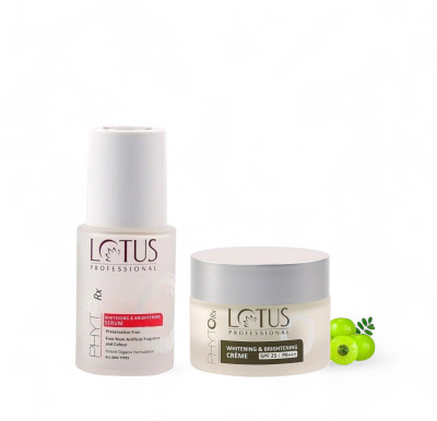 Lotus Professional PhytoRX Whitening & Brightening Creme SPF25 PA+++ With Serum(2 Items in the set)