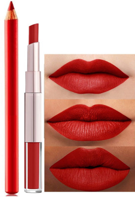 Luster Shine Waterproof and Transfer-proof Liquid Lipstick With Lipliner(2 Items in the set)