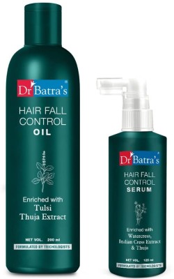 Dr Batra's Hair Fall Control Oil- 200ml and Hair Fall Control Serum-125mlÂ Â Â Â Â Â (2 Items in the set)