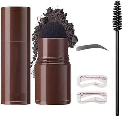 WOONGMI Eyebrow Stamp Stencil Kit Thin & Thick Eyebrow Stencils, Eye Brow Stencil Kits Long-lasting Waterproof(4 Items in the set)
