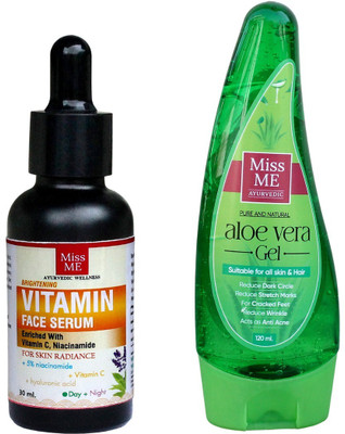 Miss Me Aloe Vera And Vitamin Serum Combo(2 Items in the set)