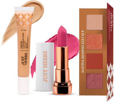 Just Herbs Effortless Glam Set - Pack of 3(3 Items in the set)
