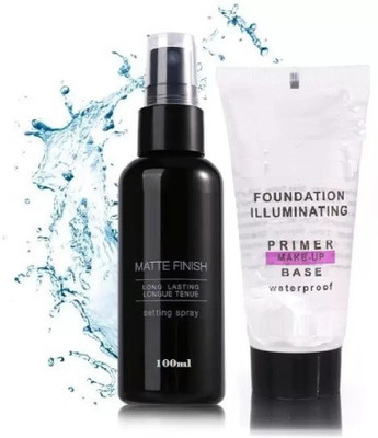 Yuency Makeup setting Fixer and gel base Primer Most Trending combo Primer(2 Items in the set)