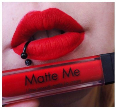 KAIASHA Matte Me Liquid Lipstick Bridal Red(RED, 6 ml)