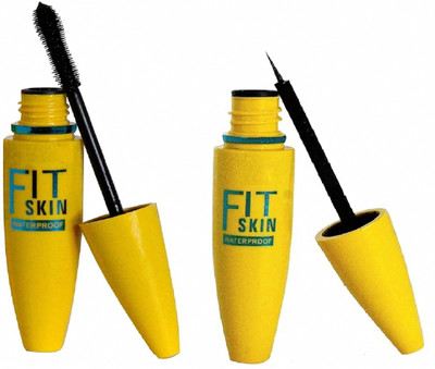 HUDA QUEEN Curling Mascara & Sharp Tip Eyeliner – Combo Pack of 2(2 Items in the set)