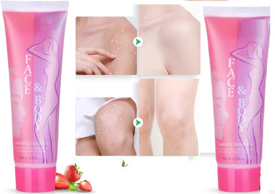 Wiffy Natural Skin Whitening Body and face scrub(2 Items in the set)