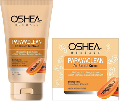 Oshea Herbals Papayaclean Anti Blemish(2 Items in the set)