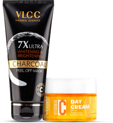 VLCC Mask 7X Ultra Whitening & Brightening & Vit C Day Cream SPF30(2 Items in the set)