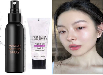 AFARAXIA Long lasting Professional Makeup Fixer Spray Face makeup/(2 Items in the set)