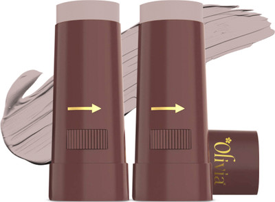 Olivia Instant Waterproof Makeup Stick with SPF 12 | Full Coverage  Concealer(Shade No.03 Natural, 30 g)