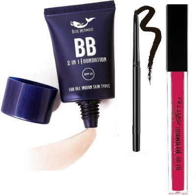 BLUEMERMAID HD Make Up Combo Kit For Girls & Women(3 Items in the set)